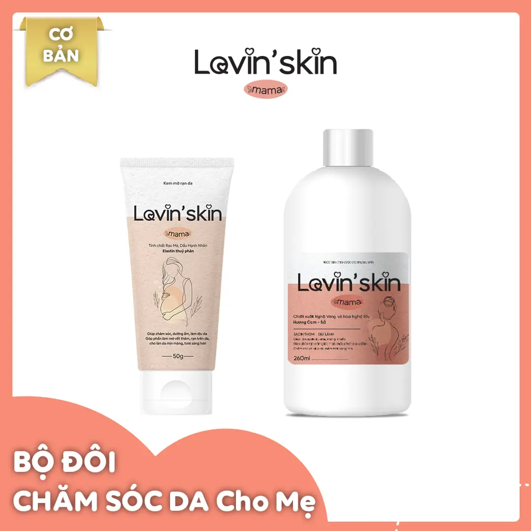 Bộ đôi chăm sóc da cho mẹ Lovin'Skin