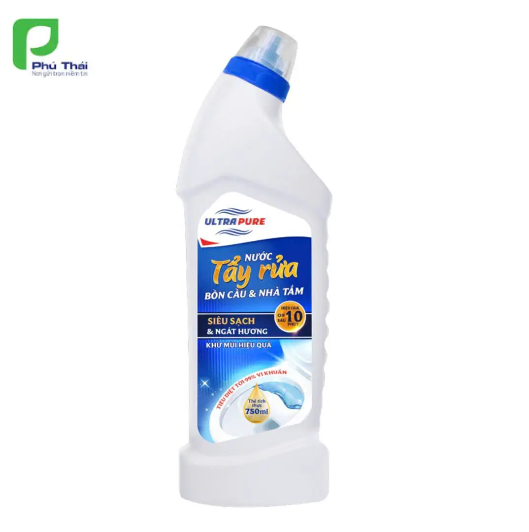 Nước tẩy rửa bồn cầu và nhà tắm Ultrapure
