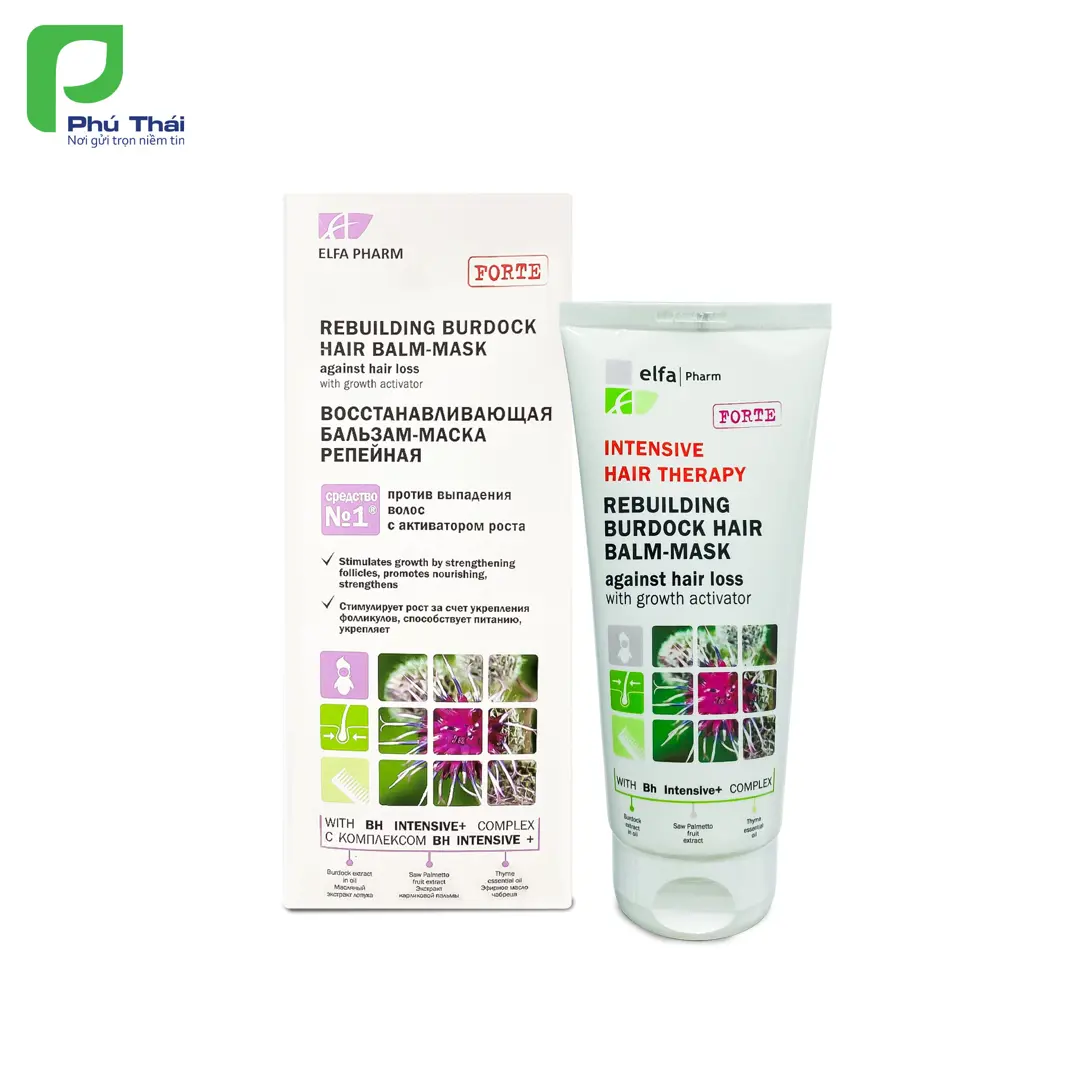 Dầu xả ngăn ngừa rụng tóc và hỗ trợ mọc tóc – Elfa Pharm (Chai 200ml)