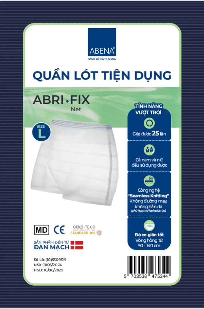 Quần lót tiện dụng ABRI-FIX NET (Gói 4 cái) size L