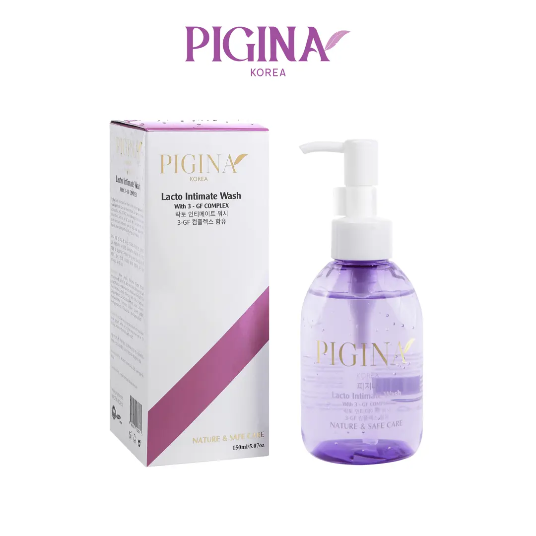 Dung dịch vệ sinh phụ nữ Pigina 150ml - Pigina Lacto Intimate Wash