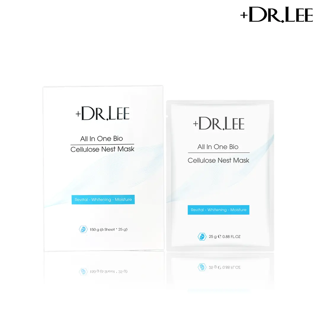 Mặt nạ thạch All In One Bio Cellulose Nest Mask +Dr.Lee – Dưỡng sáng & phục hồi da (Hộp 150g)