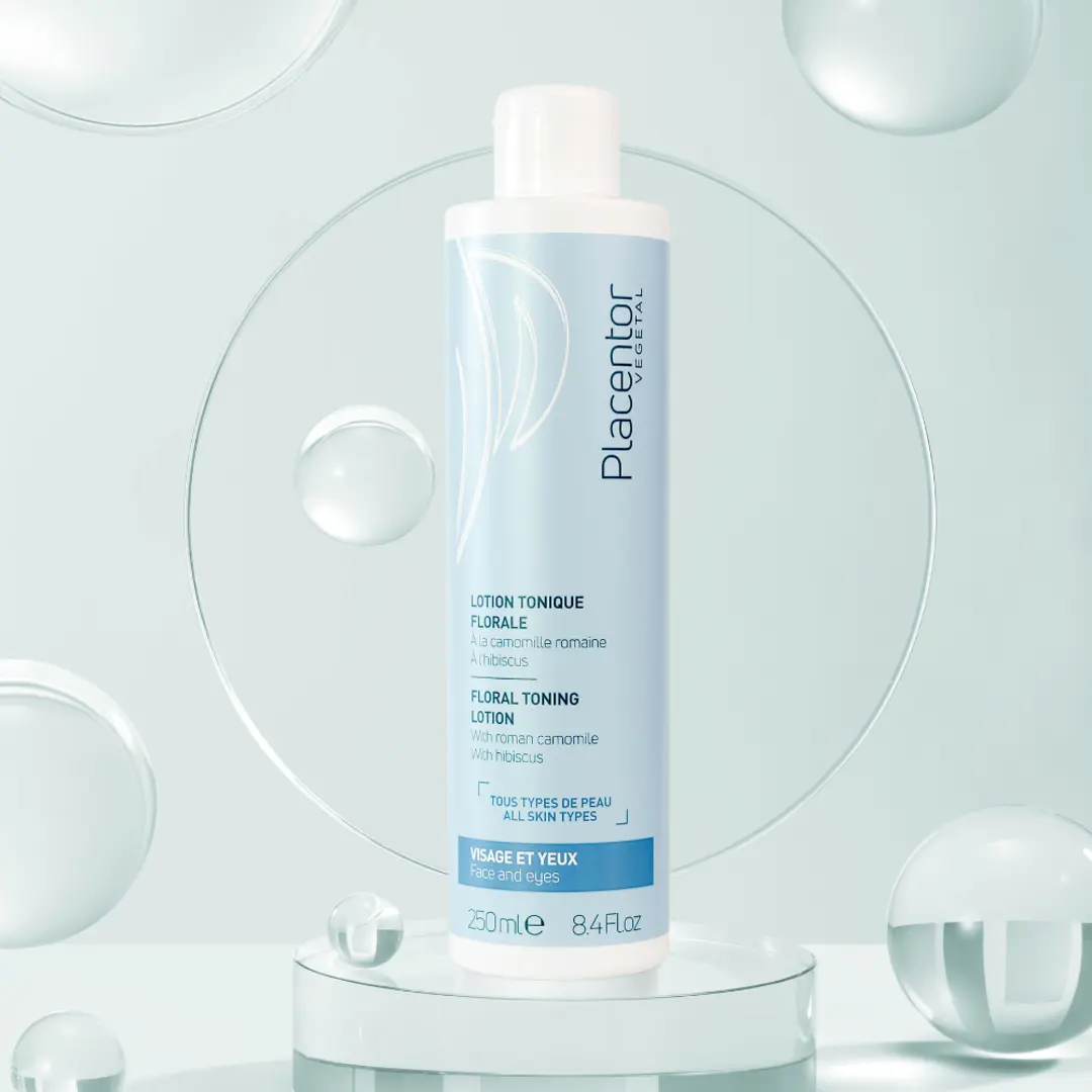 Toner dưỡng da mặt & mắt – Placentor Floral Toning Lotion Face and Eyes (chai 250ml)