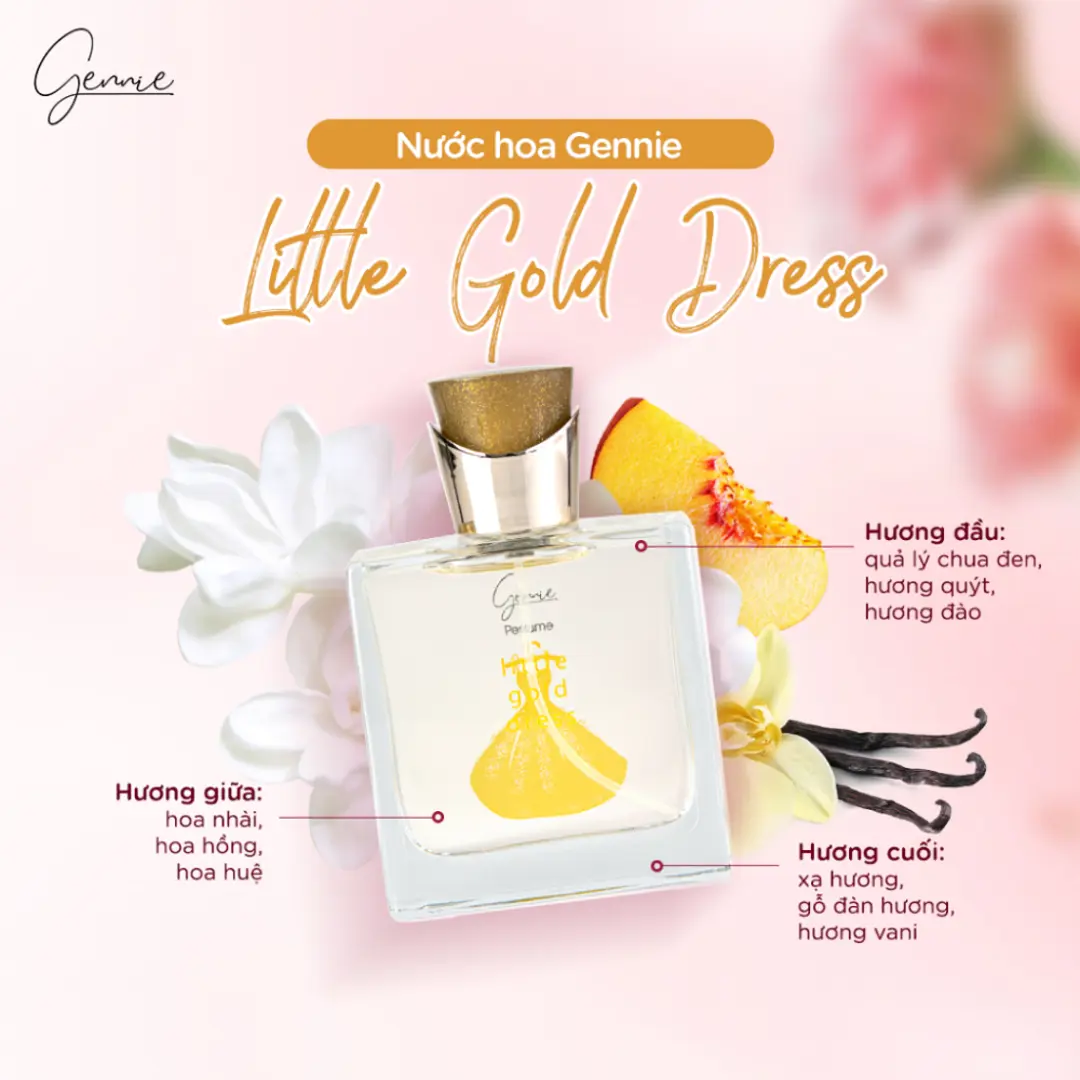 Nước hoa Gennie - Little Gold Dress - 50ml