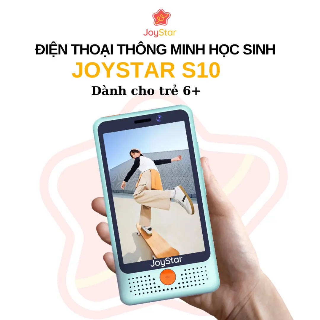 Điện thoại thông minh học sinh JoyStar S10 màu xanh Green