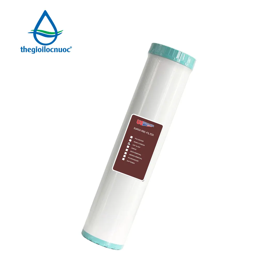 Lõi lọc GAC & KDF 20'' béo Hydronix - USA, model: F-4520GACKD15