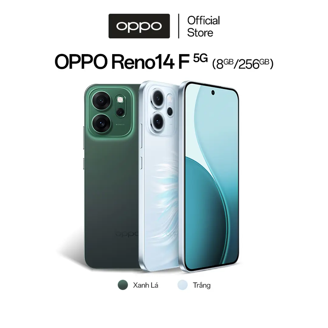 Điện thoại OPPO Reno14 F 5G 8GB/256GB