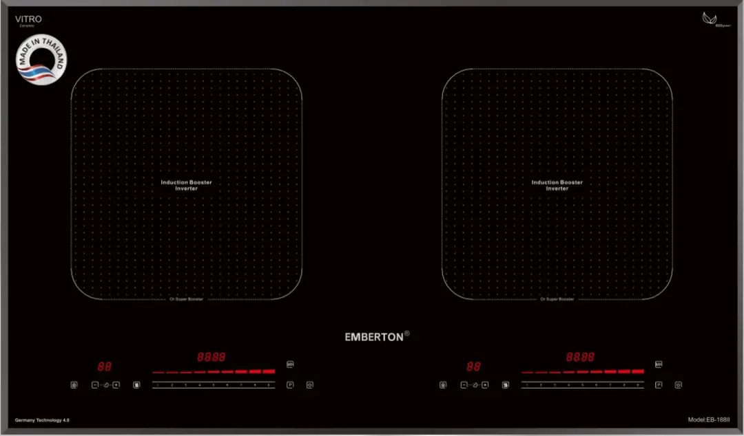 Bếp điện từ 2 vùng nấu EMBERTON EB 188II