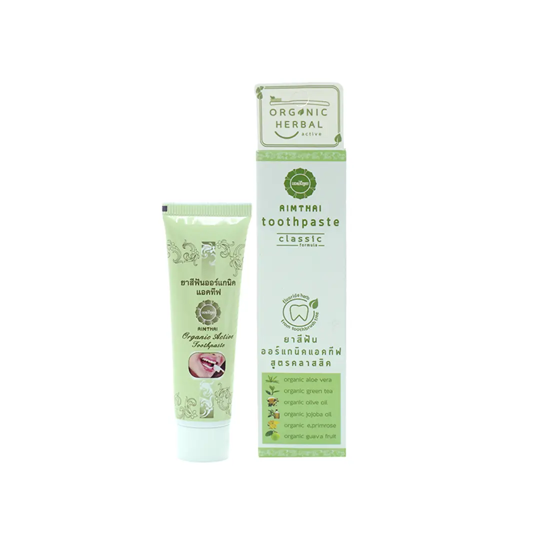 Kem đánh răng Organic Aimthai 20g