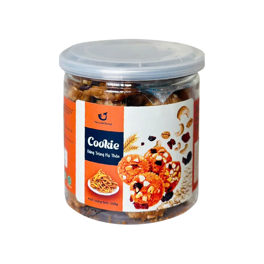 Bánh cookie đông trùng hạ thảo 140gr