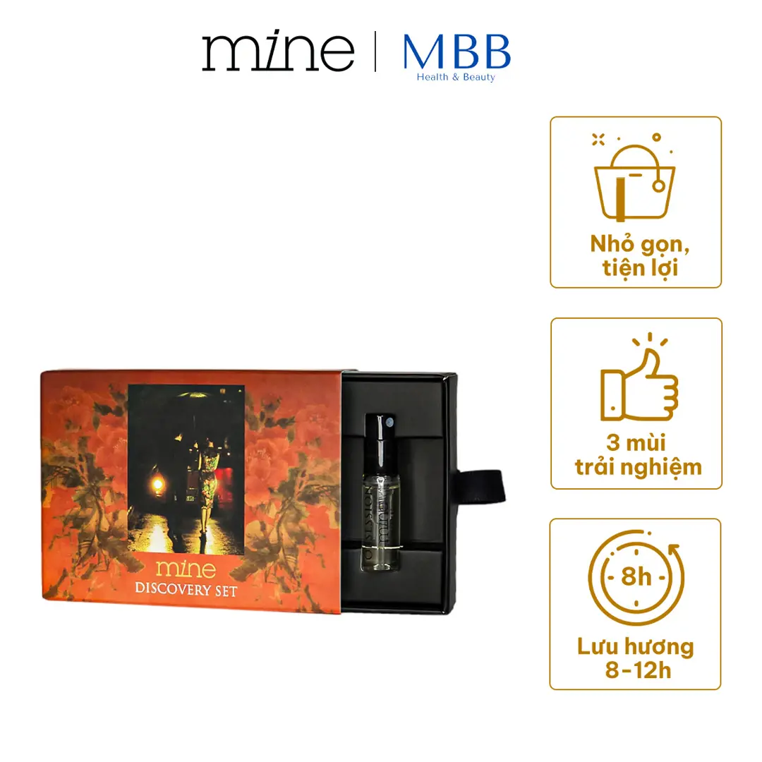 BST nước hoa Niche cao cấp Mine Prestige (2ml x 3)