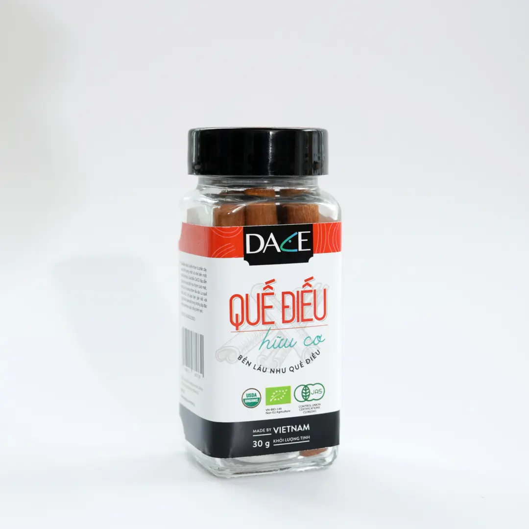 Quế điếu hữu cơ dạng thanh Dace 30g