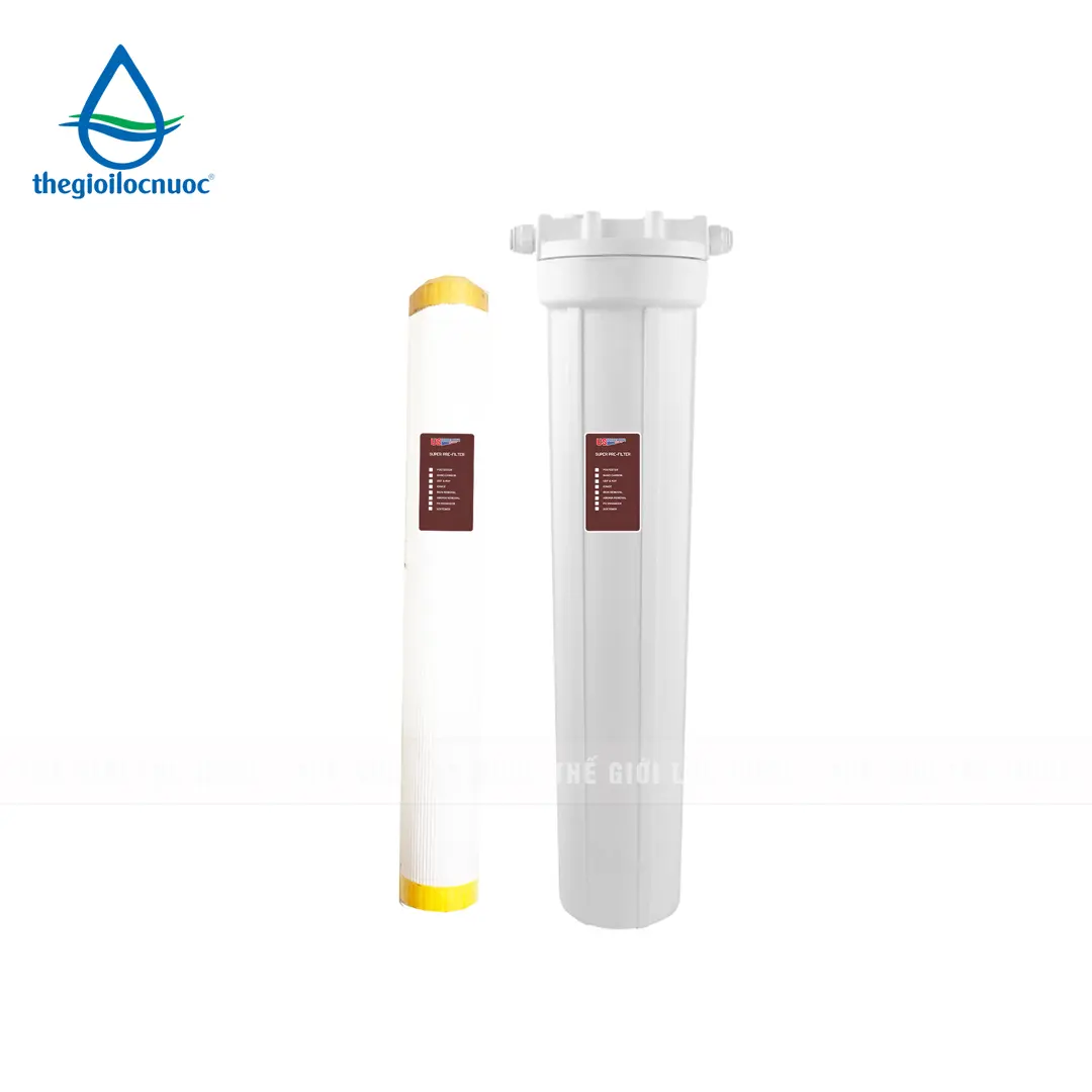 Bộ lọc chặn 20" nâng PH, model: PREF-PH-20