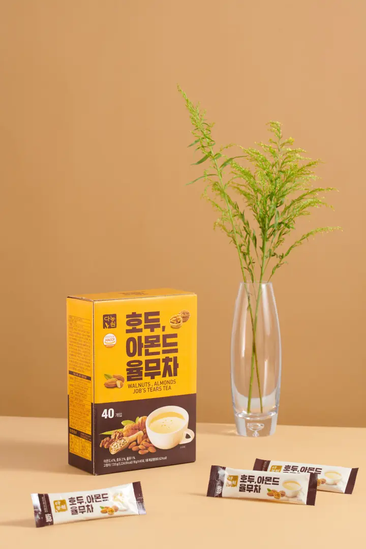 Trà yulmu Óc chó, Hạnh nhân