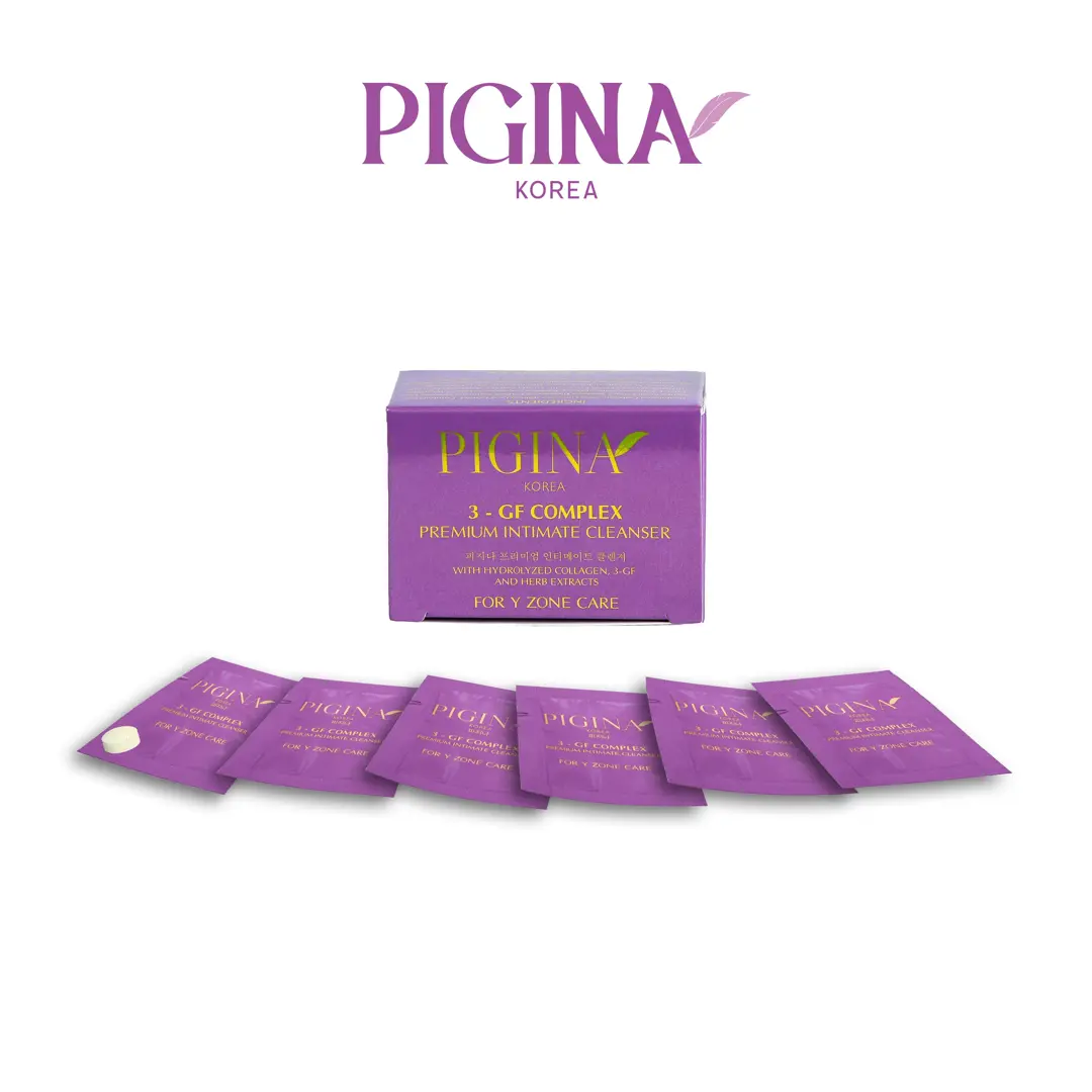 Vệ sinh phụ nữ cao cấp Pigina (6 gói) – Pigina Premium Intimate Cleanser