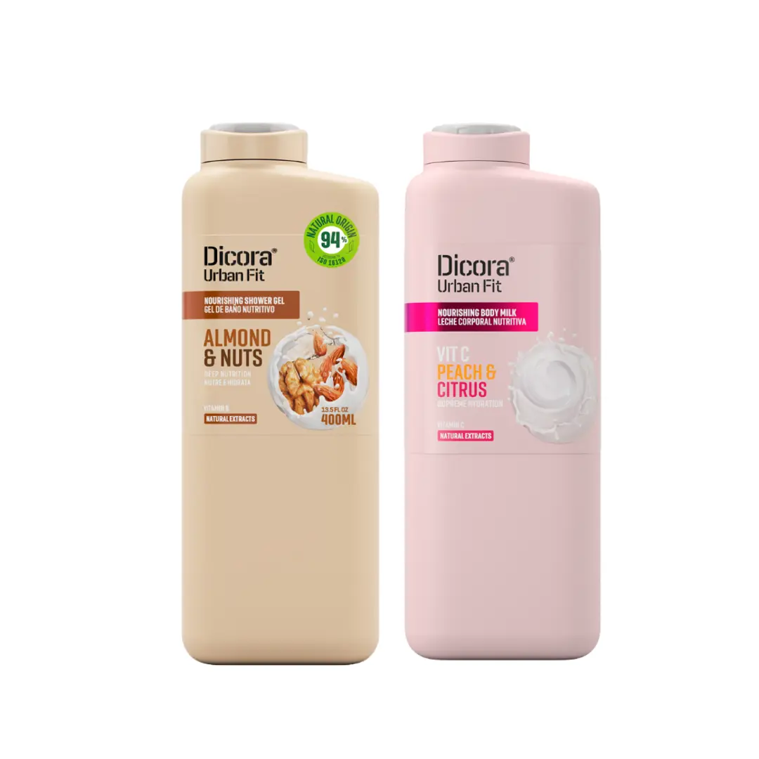 Combo 4: Sữa dưỡng thể Dicora Urban Fit Vitamin C và Sữa tắm Dicora Urban Fit Vitamin B