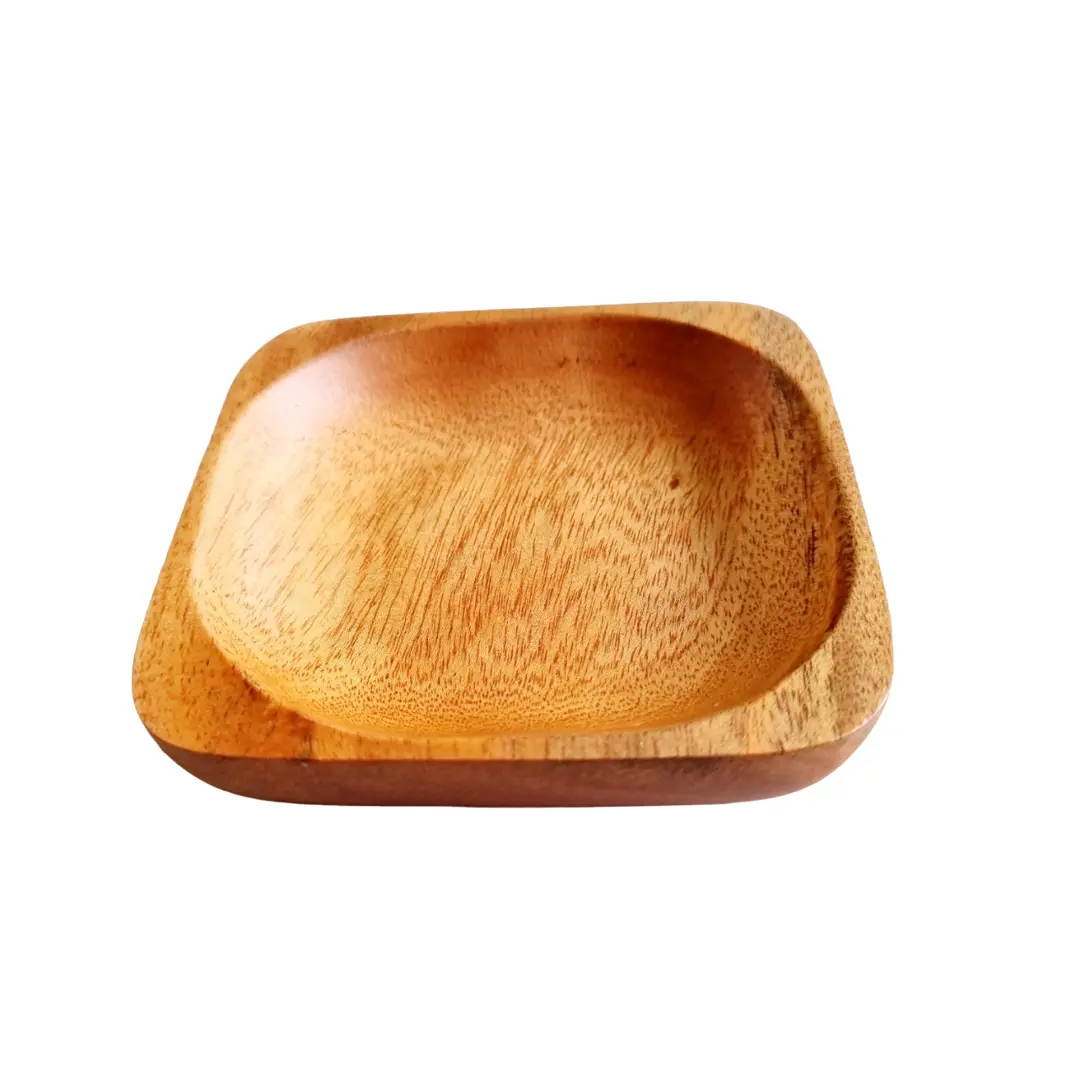 Đĩa gỗ vuông D10