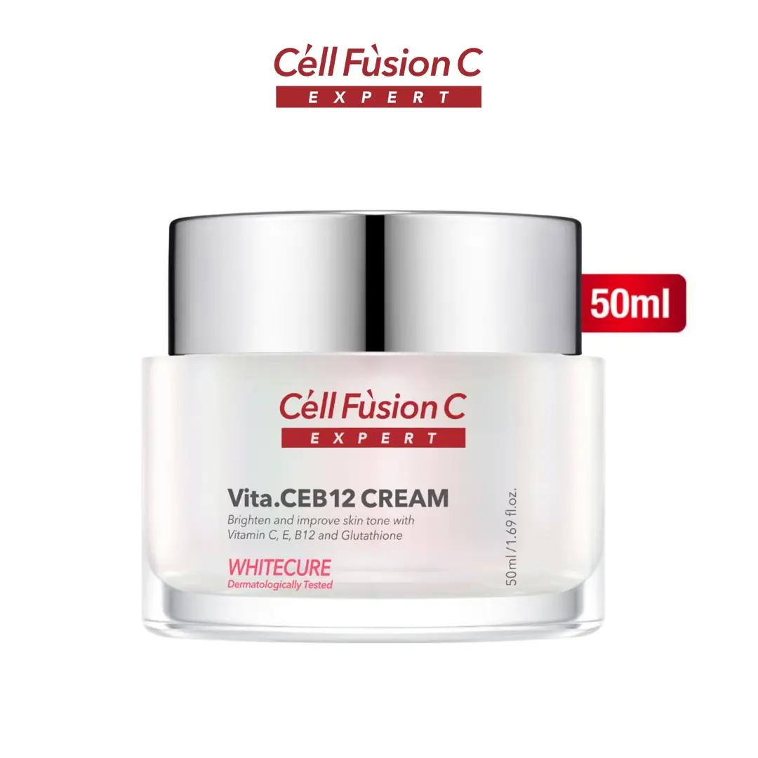 Kem dưỡng trắng & đều màu da 50ml - Cell Fusion C Expert WhiteCure Vita.CEB12 Cream
