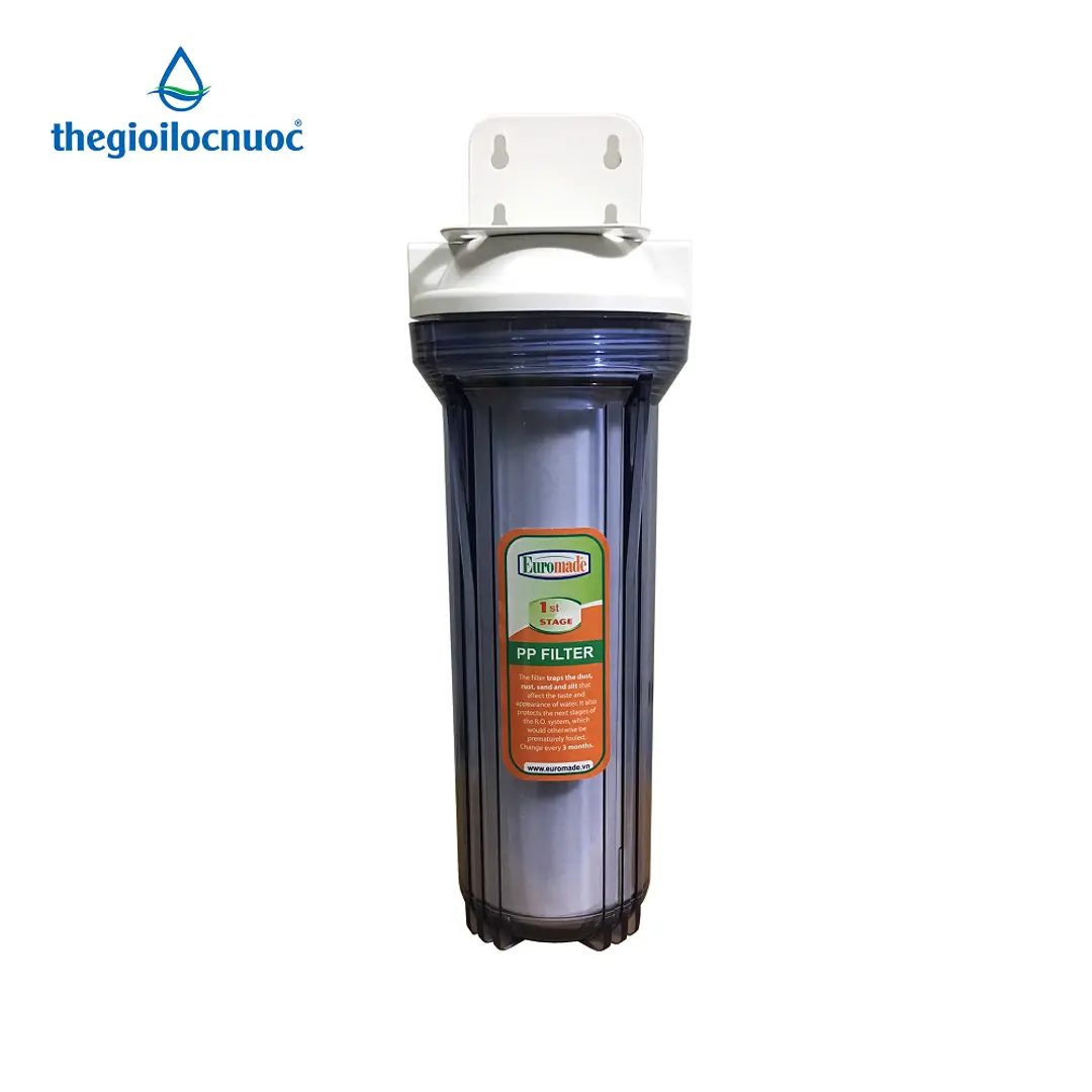 Bộ lọc chặn 1 cốc (1 cốc trong + lõi PP), model: PREF-1-10