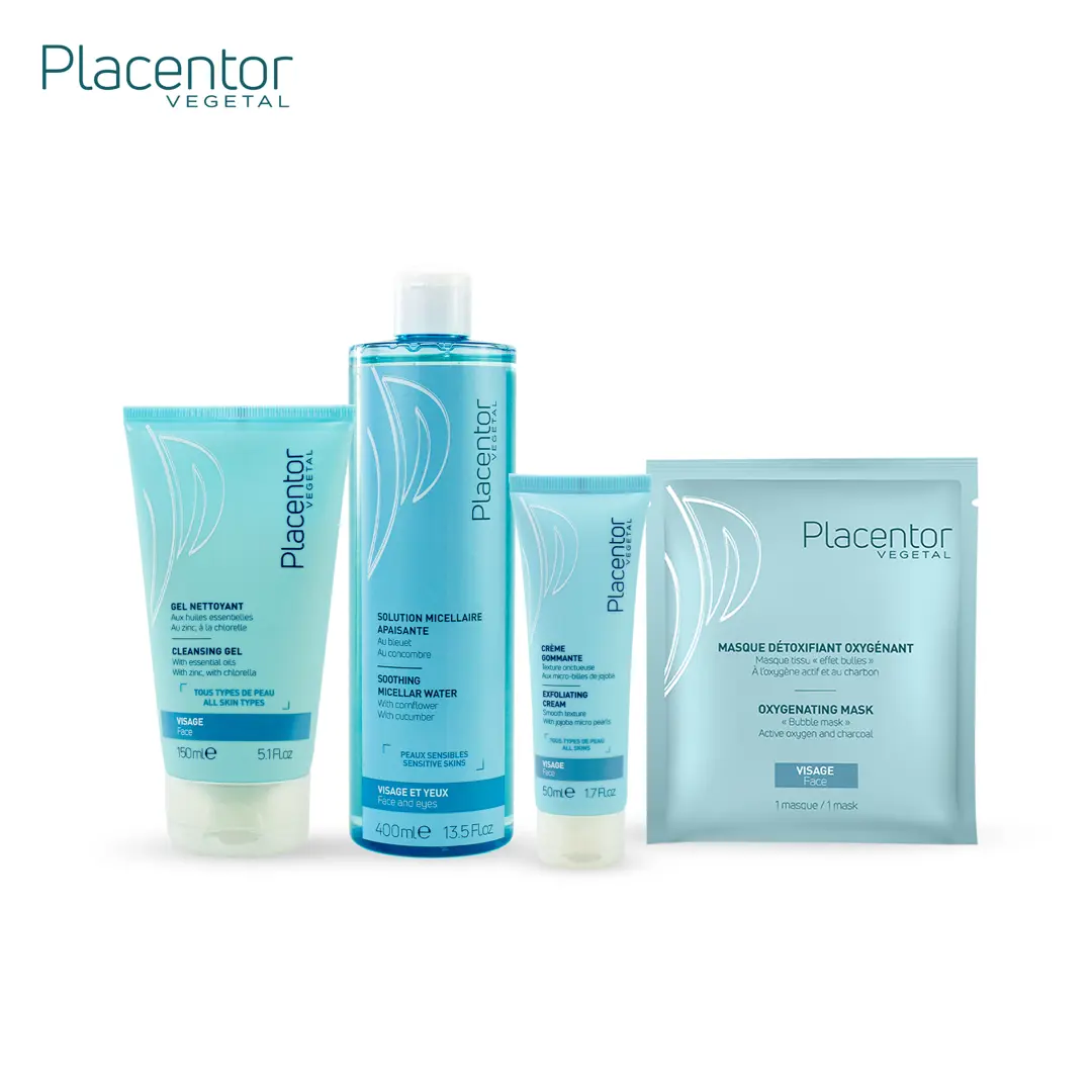 Combo thải độc, detox da từ tế bào gốc noãn thực vật Placentor