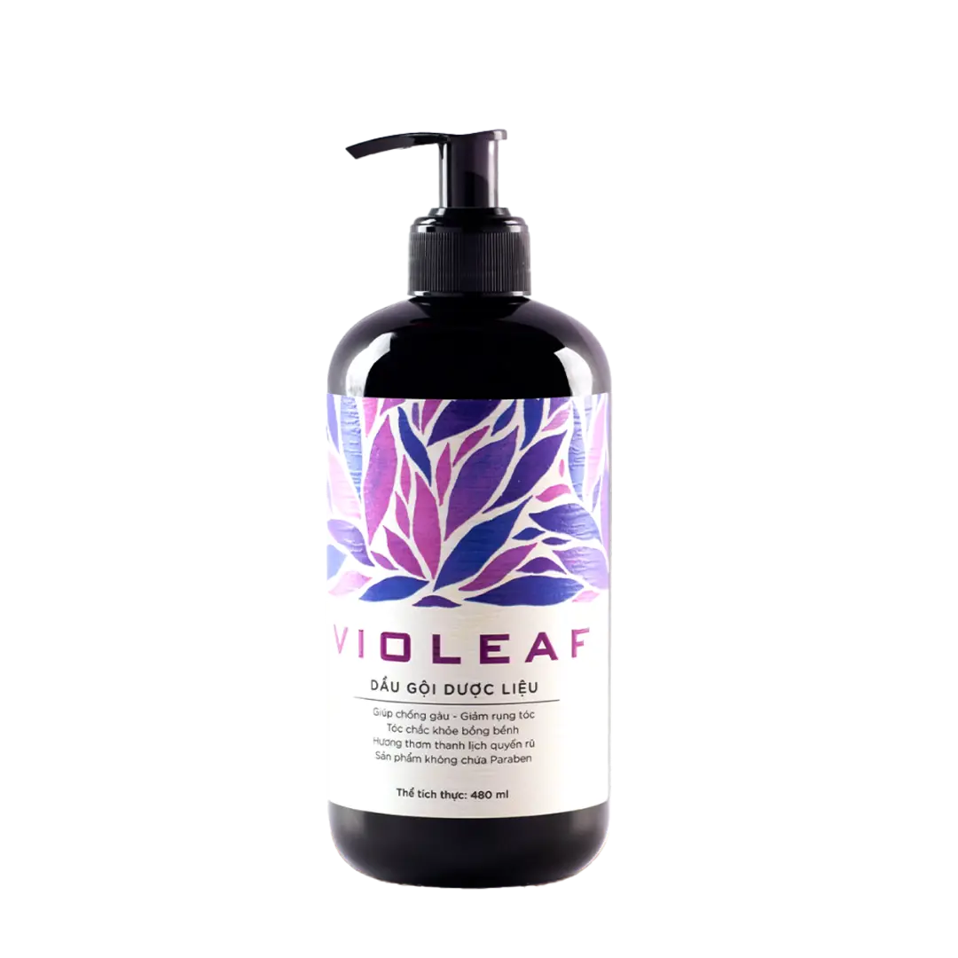 Dầu gội dược liệu Violeaf Sao Thái Dương (chai 480ml)
