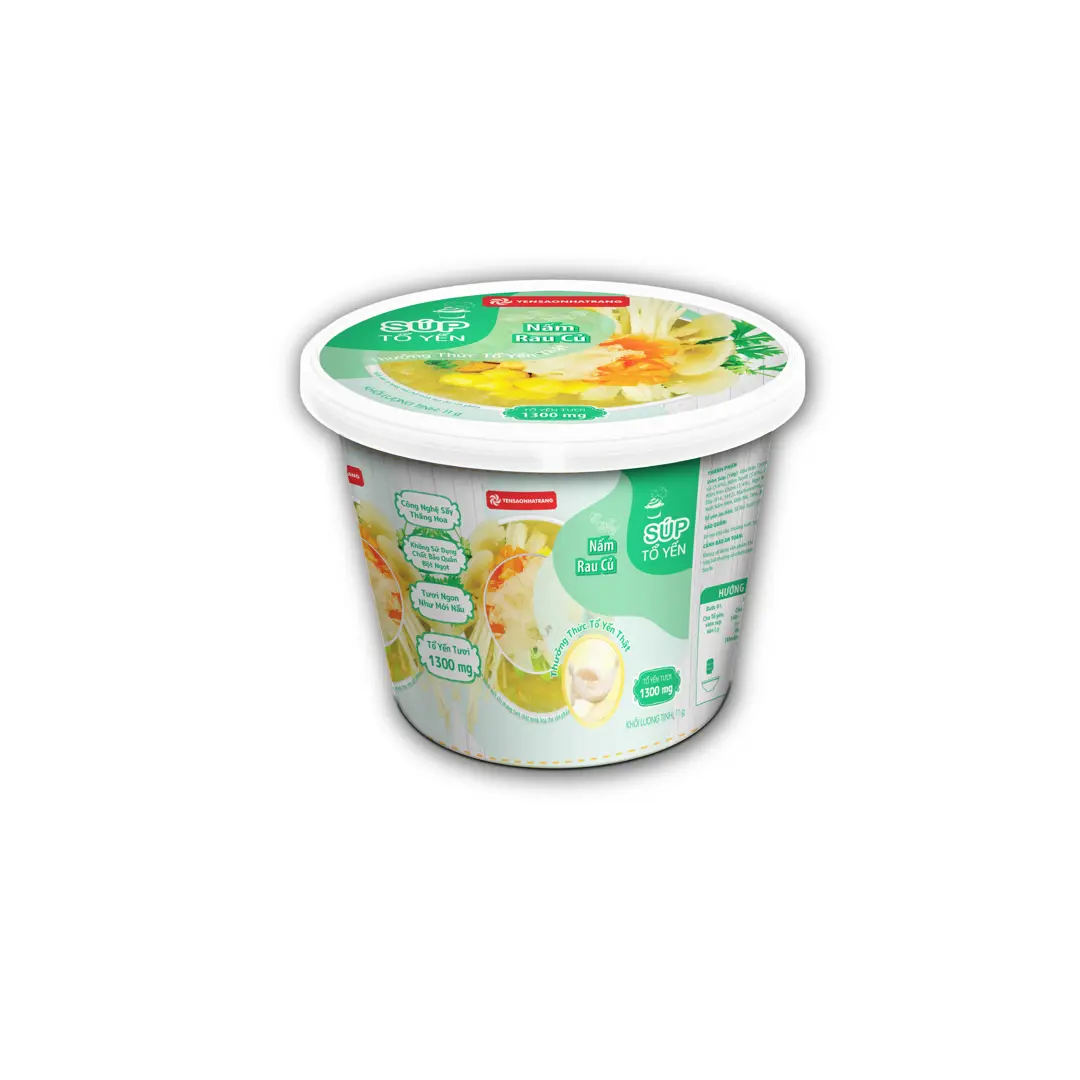 Súp tổ Yến Nấm Rau Củ (hộp 8g)