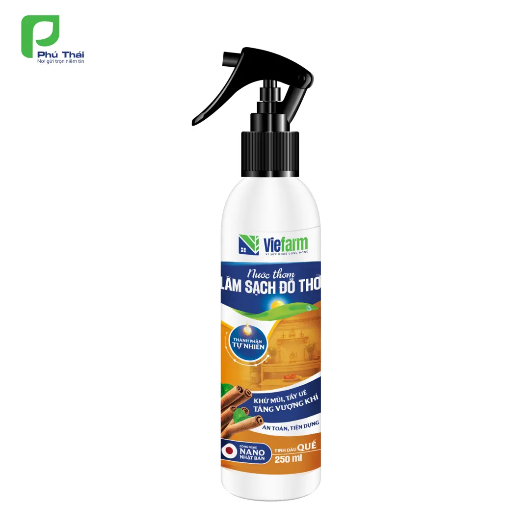 Nước thơm làm sạch đồ thờ VIEFARM 250ml