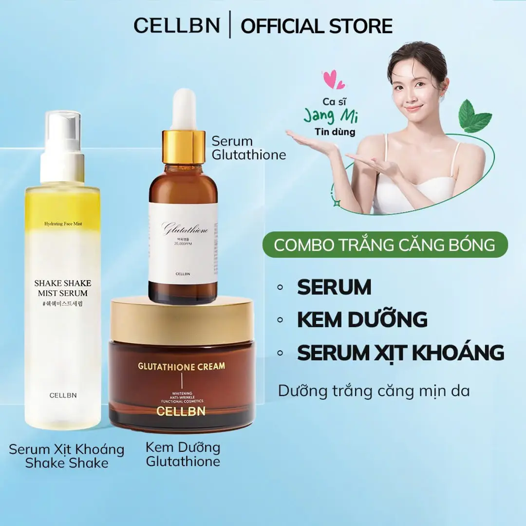 Combo Dưỡng trắng & Căng bóng cao cấp