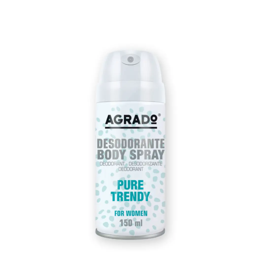 Xịt khử mùi Body Agrado - Hương nước hoa Pure Trendy (150ml)