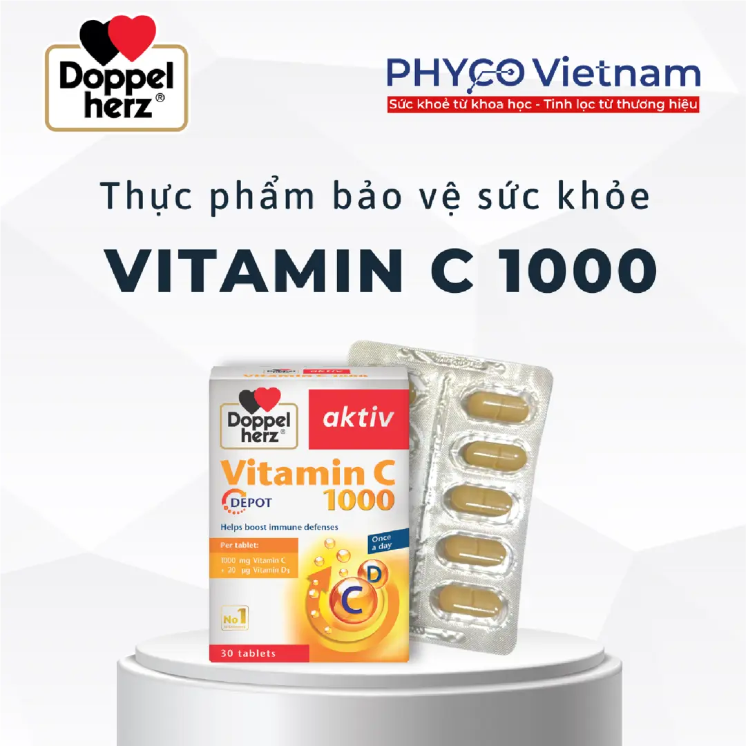 Thực phẩm bảo vệ sức khỏe VITAMIN C 1000