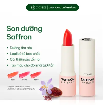 Son Dưỡng Saffron C’Choi Có Màu