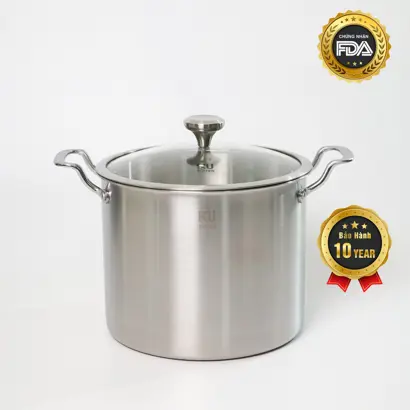 Nồi luộc gà 5 lớp inox 304 26cm