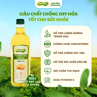 Dầu lạc PENATO (chai 1000ml)