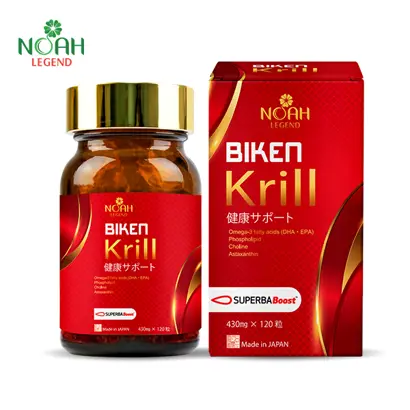 Thực phẩm bảo vệ sức khỏe BIKEN KRILL (Bổ sung Omega-3 nhuyễn thể)
