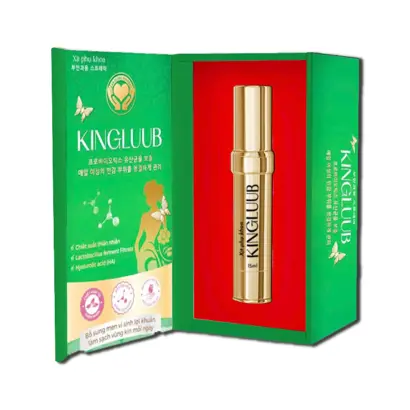 Xịt phụ khoa Kingluub. Bổ sung men vi sinh lợi khuẩn, làm sạch vùng kín mỗi ngày.