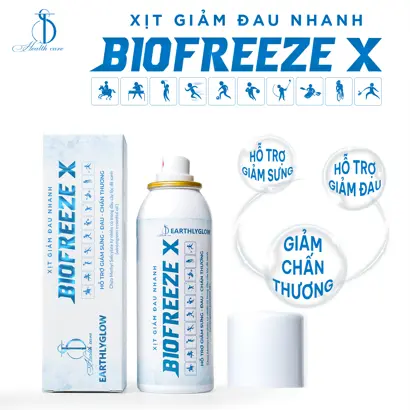 Xịt Giảm Đau Nhanh BIOFREEZE X - Chai 150ml