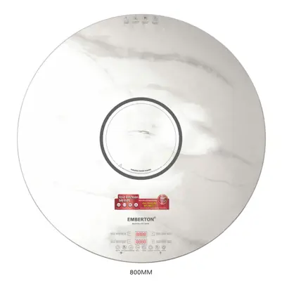 Bàn xoay hâm nóng đa năng bằng điện EB 1280W – 80cm