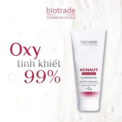 Gel rửa mặt Acnaut Oxy Wash Cleansing Gel
