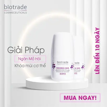Lăn khử mùi Odorex Deo antiperspirant roll-on 40ml