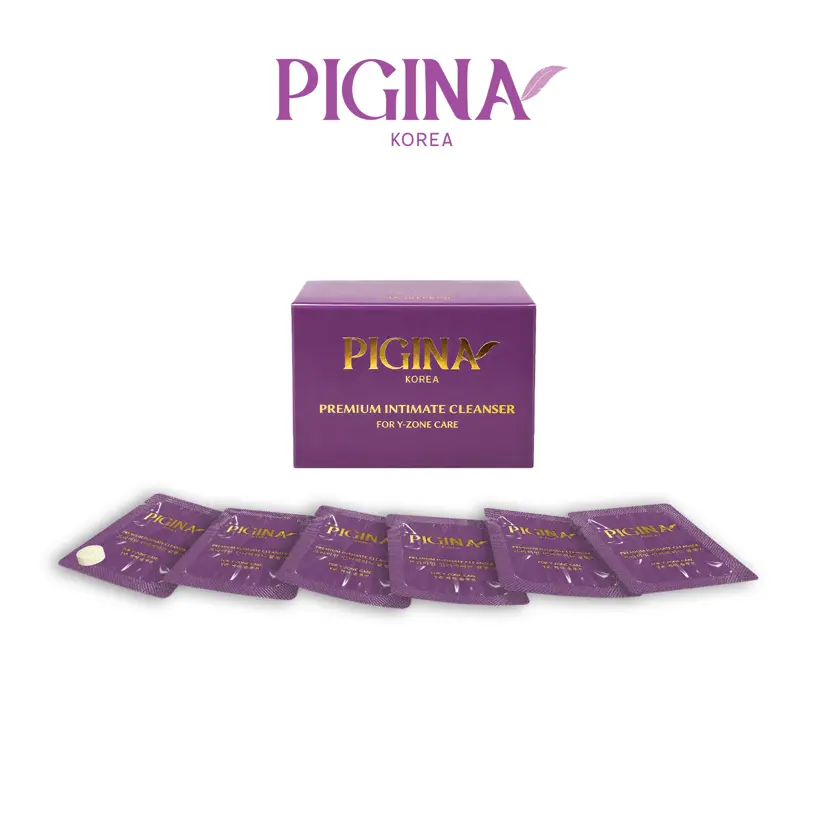 Vệ sinh phụ nữ cao cấp Pigina (6 gói) – Pigina Premium Intimate Cleanser