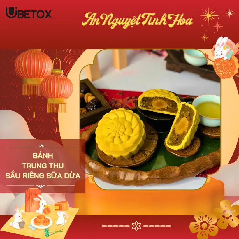 Trung thu 2025 - An Nguyệt Song Phúc (2 bánh 150g) kèm túi