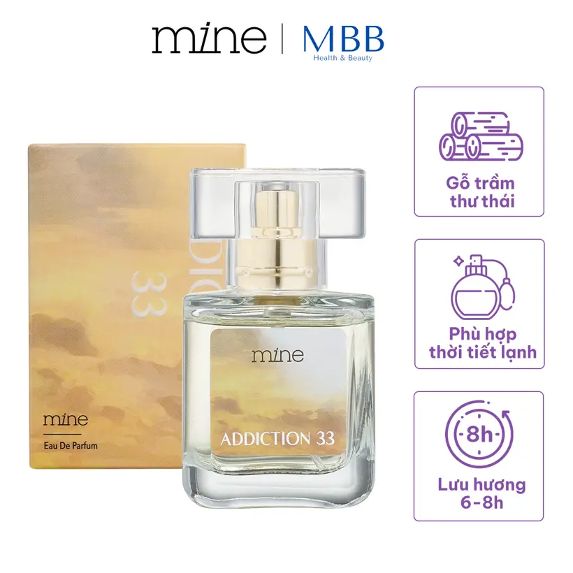 Mine Addicted Nước hoa Mine Addiction 33 lưu hương 6-8h 30ml