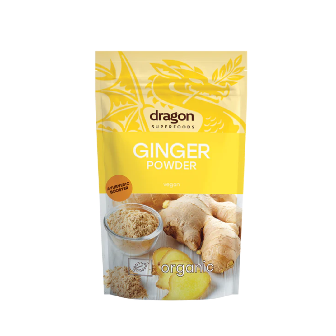 Bột gừng nguyên chất hữu cơ Dragon Superfoods 200g - Phân phối chính hãng
