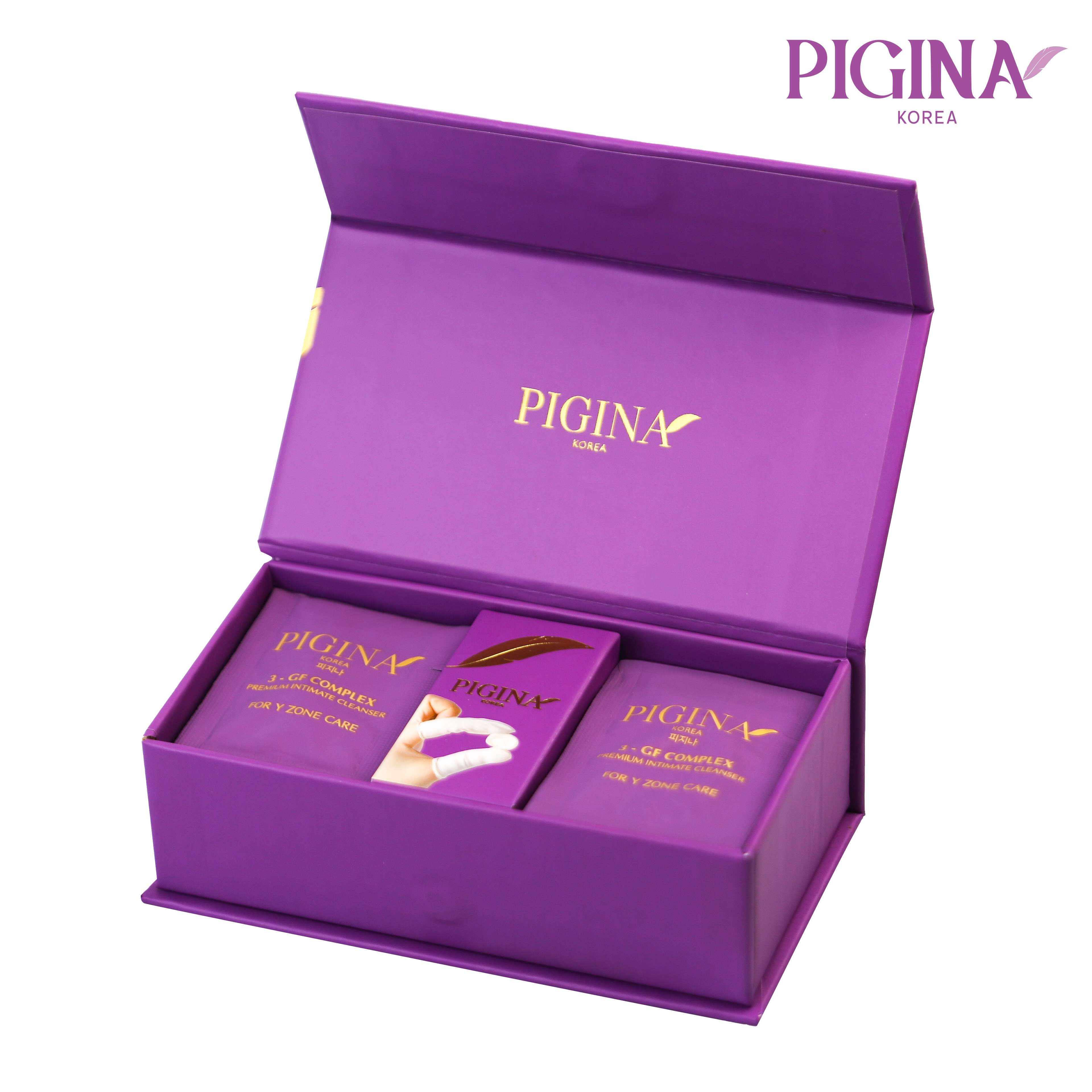 Vệ sinh phụ nữ cao cấp Pigina (18 gói) – Pigina Premium Intimate Cleanser - 4