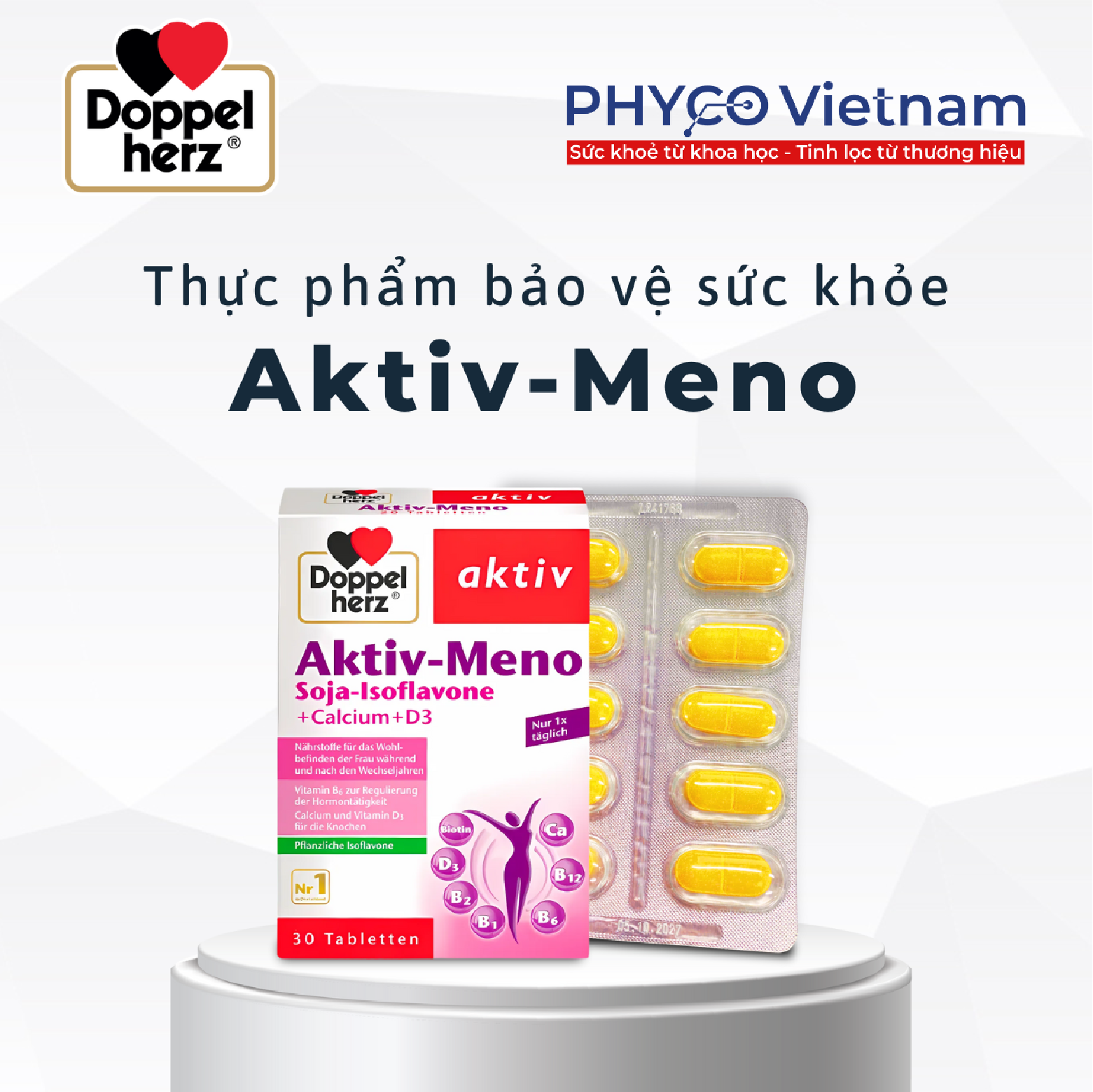 TPBVSK Aktiv-Meno cải thiện cân bằng nội tiết tố nữ - Phân phối chính hãng