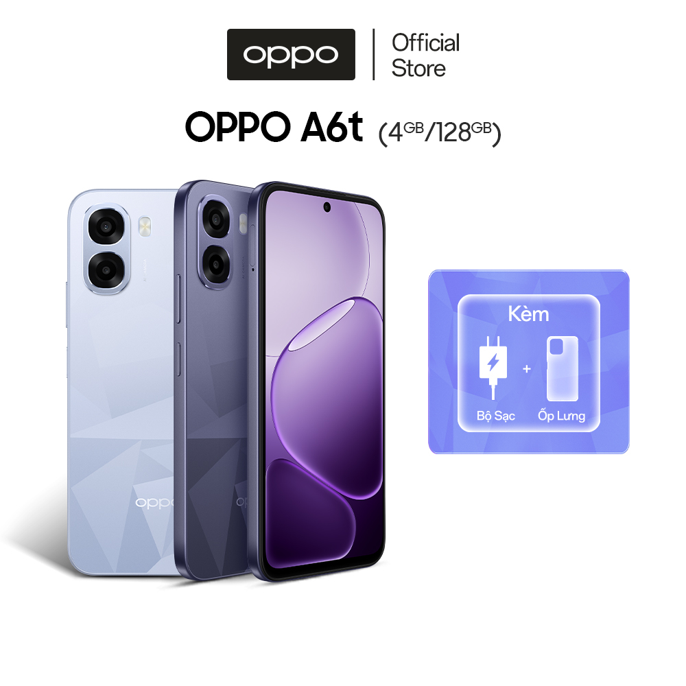Điện thoại OPPO A6t 4GB/128GB - Phân phối chính hãng