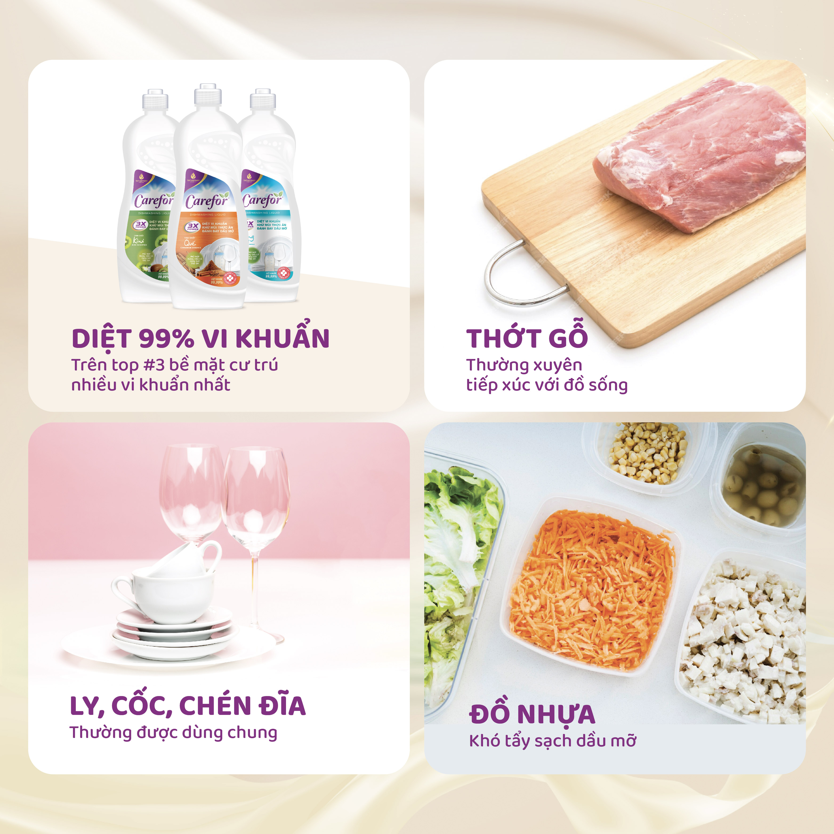 Nước rửa chén bát Carefor 800ml - 7