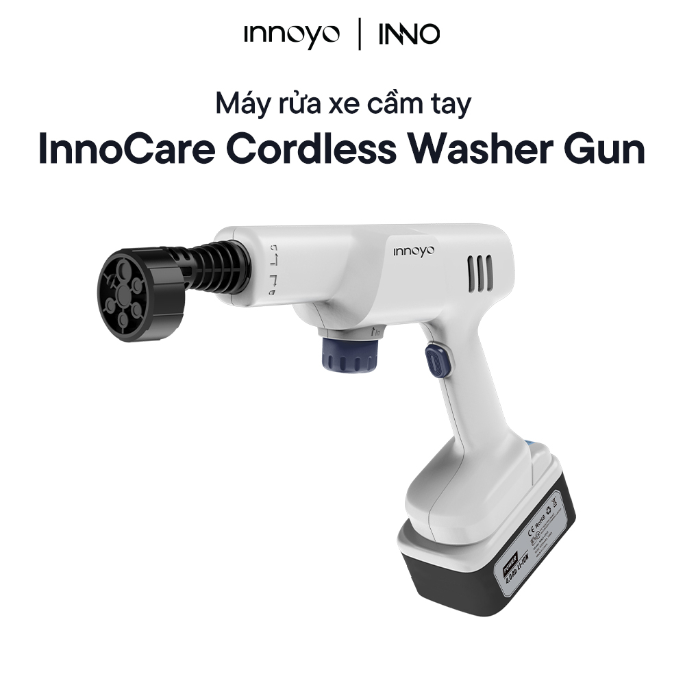 Máy rửa xe cầm tay InnoCare Cordless Washer Gun - Phân phối chính hãng