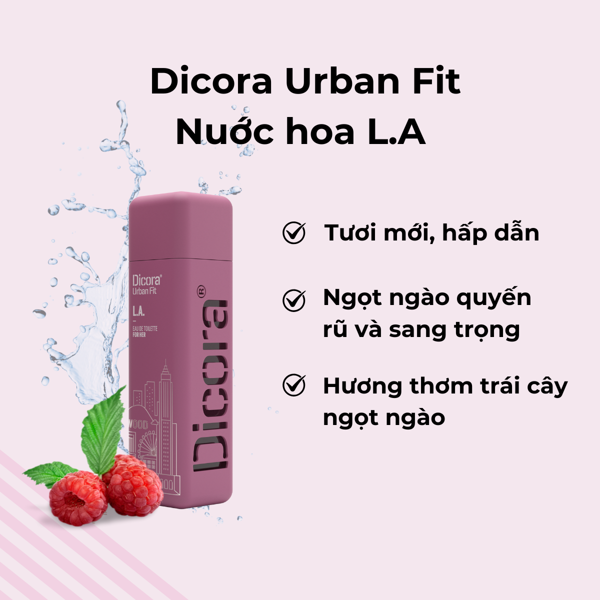 Nước hoa Dicora Urban Fit L.A. 100ml