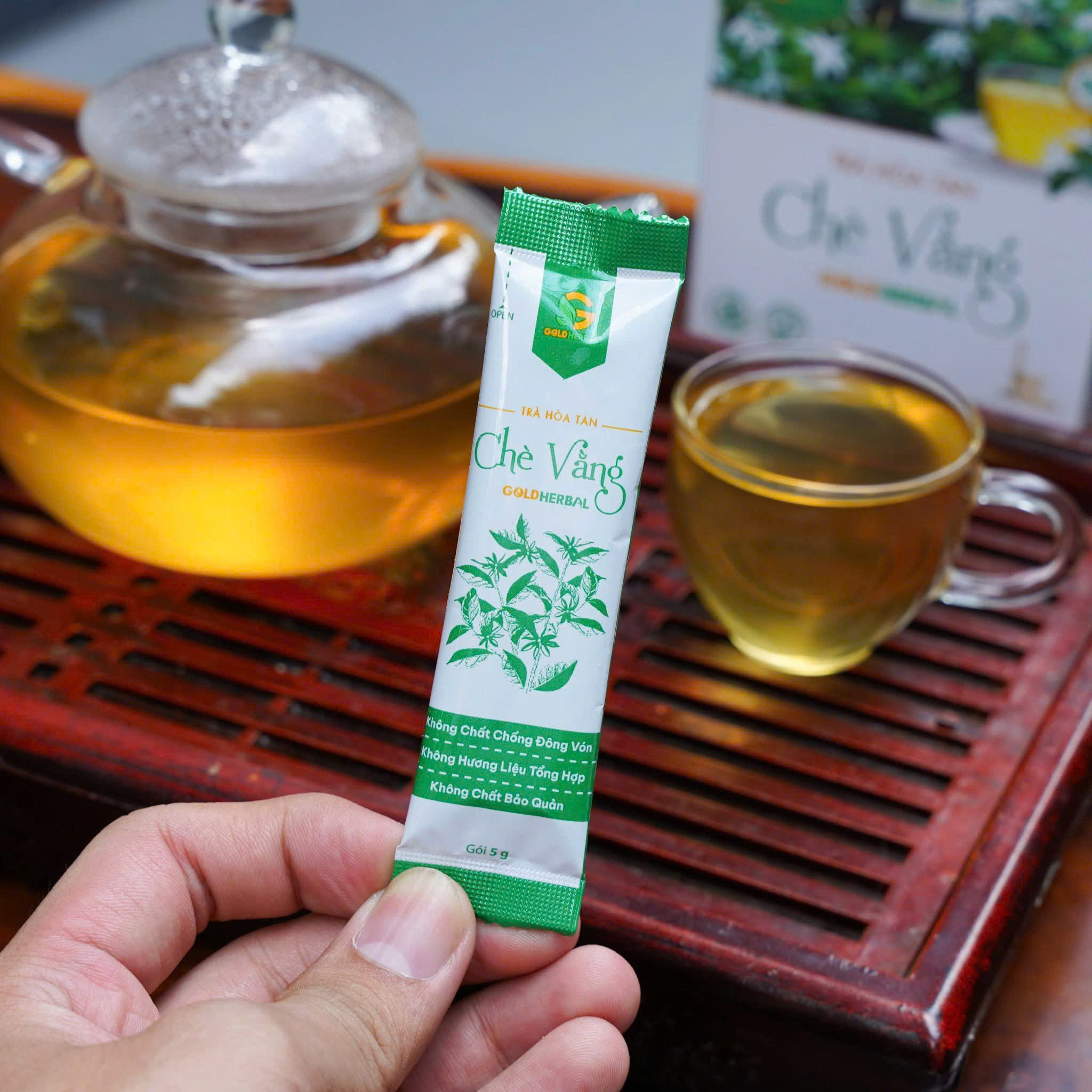 Trà hòa tan Chè vằng